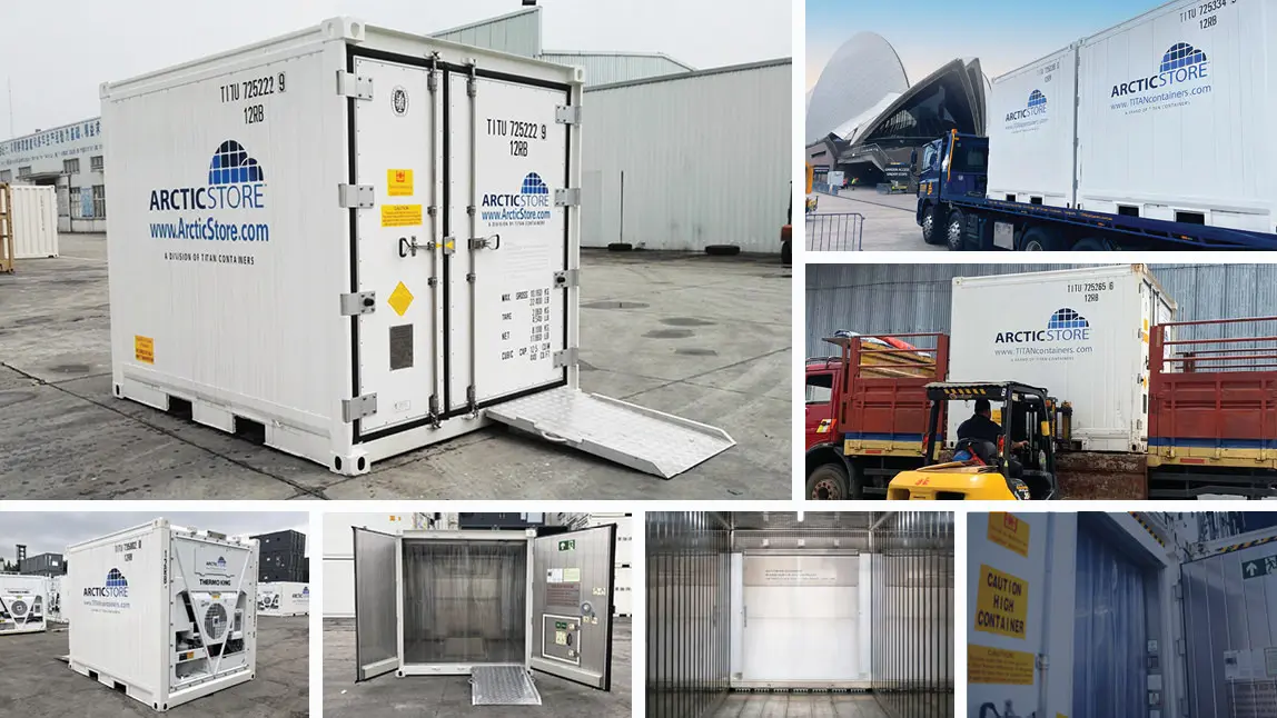 10 pés ArcticStore – Contêineres Refrigerados para Aluguel no Brasil
