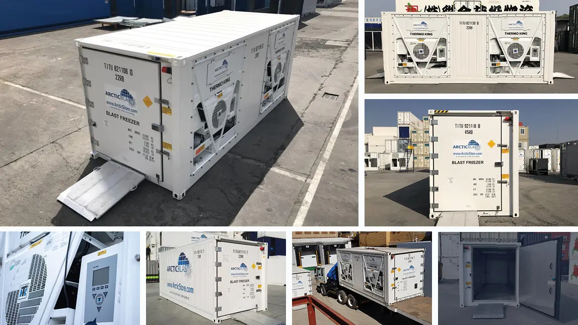20 pés ArcticBlast – Contêineres Refrigerados para Aluguel no Brasil