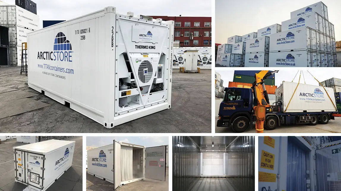 20 pés ArcticStore – Contêineres Refrigerados no Brasil