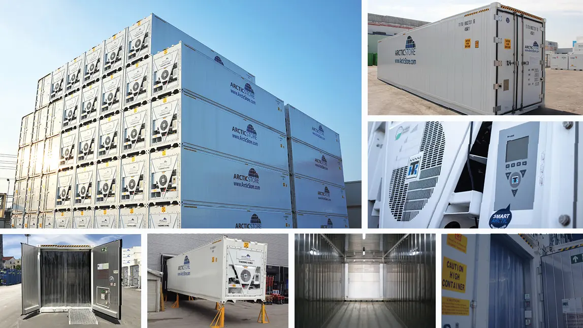 40 pés ArcticStore – Contêineres Refrigerados para Aluguel no Brasil