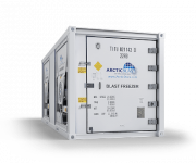 ArcticBlast – Armazenamento a frio. Contêineres refrigerados.