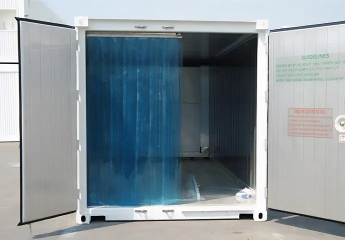 Armazenamento a frio ArcticBlast - Contêineres refrigerados de resfriamento rápido para locação