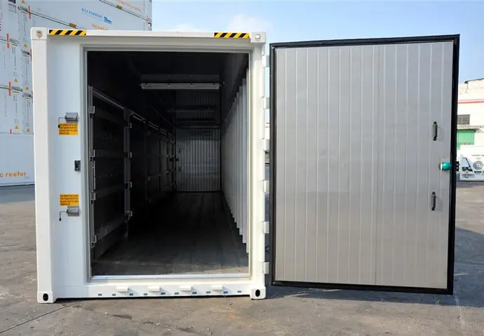 Armazenamento a frio ArcticBlast - Contêineres refrigerados de resfriamento rápido para locação