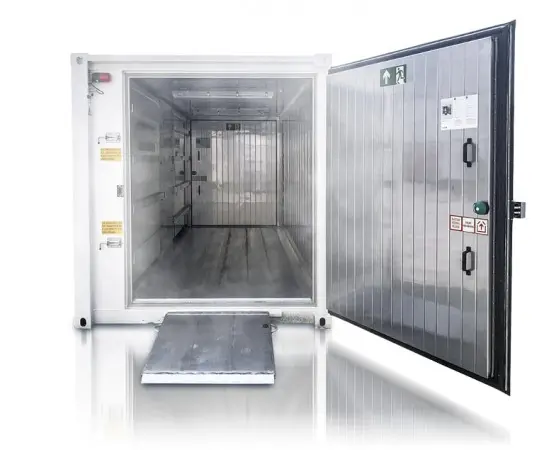 ArcticBlast – Armazenamento a frio. Contêineres refrigerados.