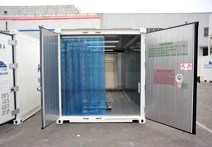 Contêineres refrigerados para armazenamento a frio ArcticStore para locação