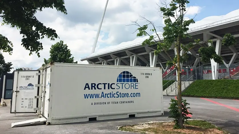Soluções de armazenagem refrigerada ArcticStore - Locação de containers refrigerados de 20 pés