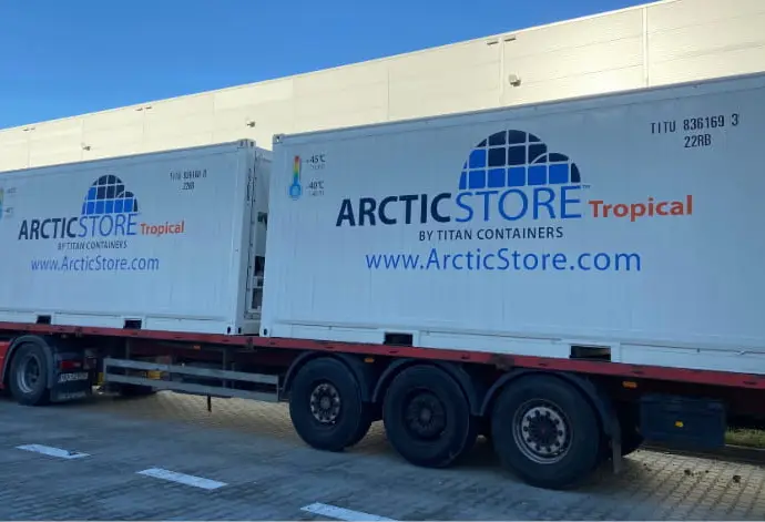 ArcticStore Tropical - Contêiner frigorífico para alugar