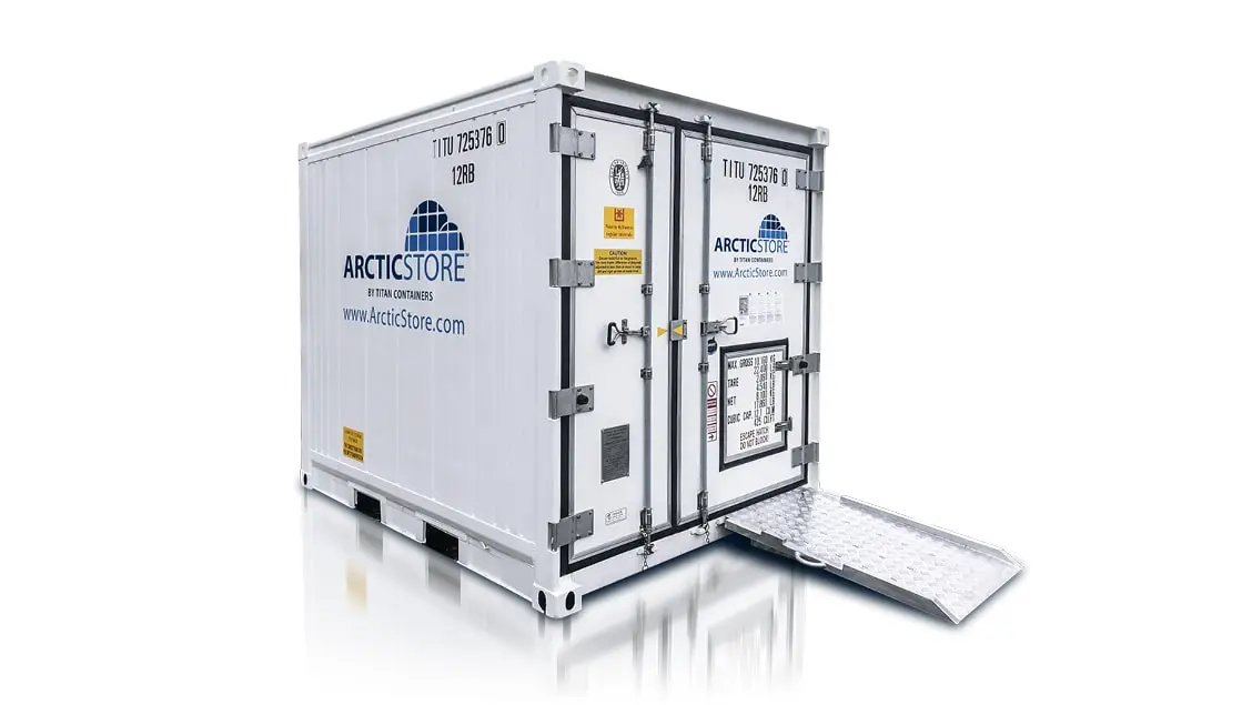 Contêineres refrigerados – Armazenamento a frio de 10 pés ArcticStore