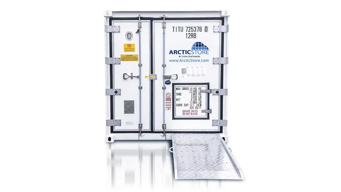 Contêineres refrigerados – Armazenamento a frio de 10 pés ArcticStore