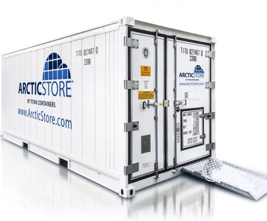 Contêineres refrigerados – Armazenamento a frio de 20 pés ArcticStore