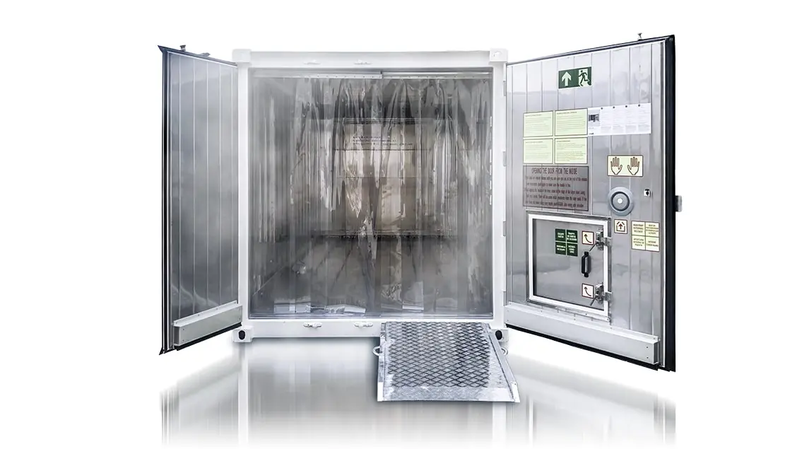 Contêineres refrigerados – Armazenamento a frio de 20 pés ArcticStore
