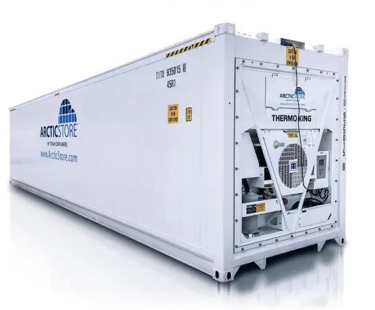 Contêineres refrigerados – Armazenamento a frio de 40 pés ArcticStore