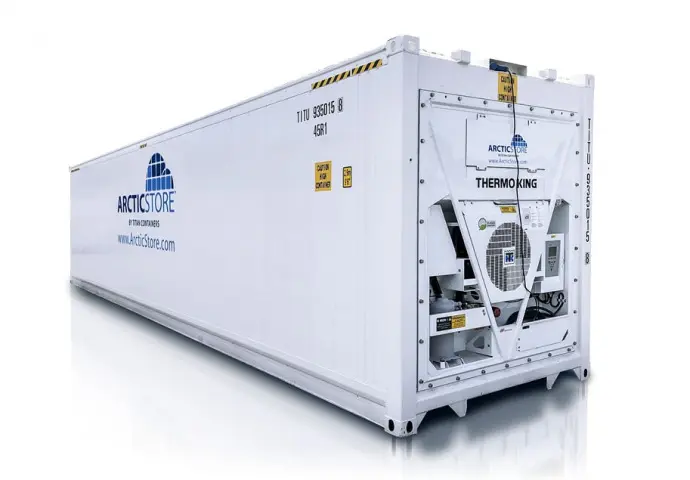 Contêineres refrigerados – Armazenamento a frio de 40 pés ArcticStore