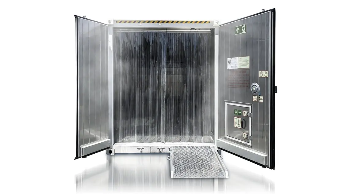 Contêineres refrigerados – Armazenamento a frio de 40 pés ArcticStore