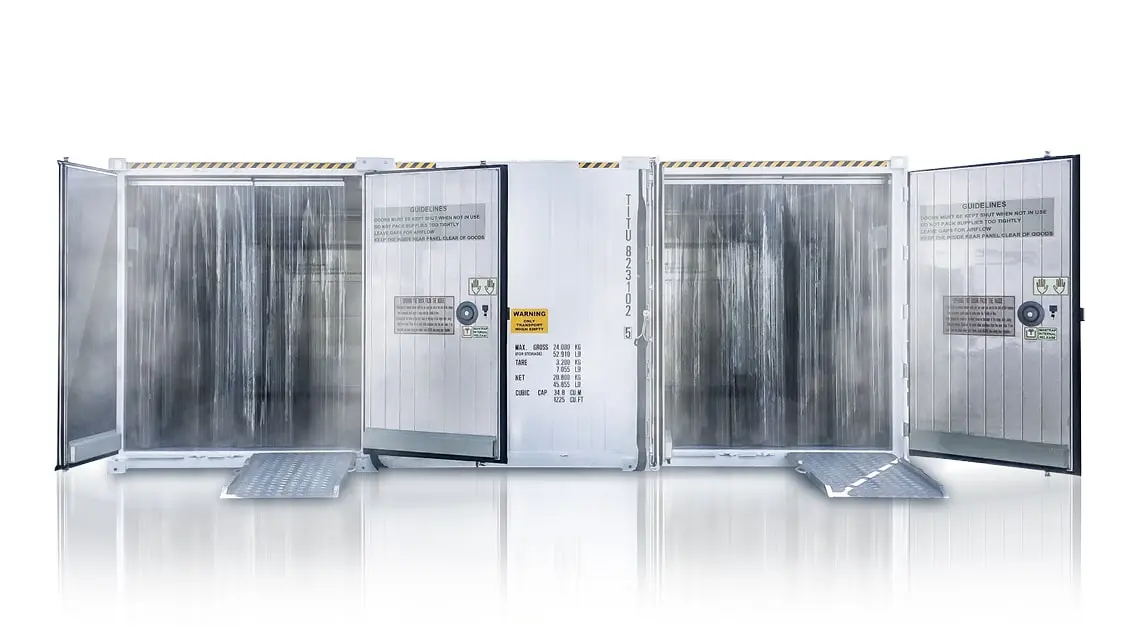 Arctic Superstore – Armazenamento a frio. Contêineres refrigerados.