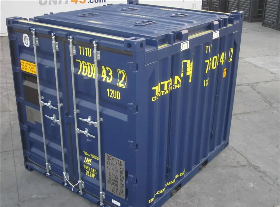 Container offshore DNV de 10 pés – Teto rígido, teto aberto, teto removível