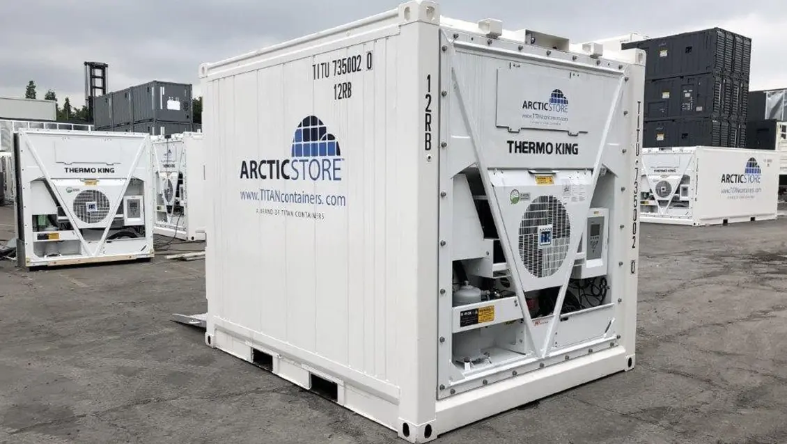 Contentor refrigerado ArcticStore de 10 pés - Armazenamento refrigerado para aluguer