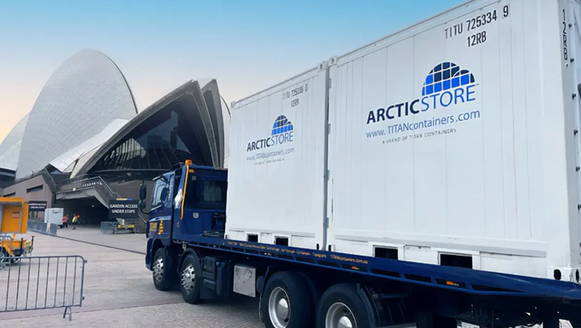 Contentor refrigerado ArcticStore de 10 pés - Armazenamento refrigerado para aluguer