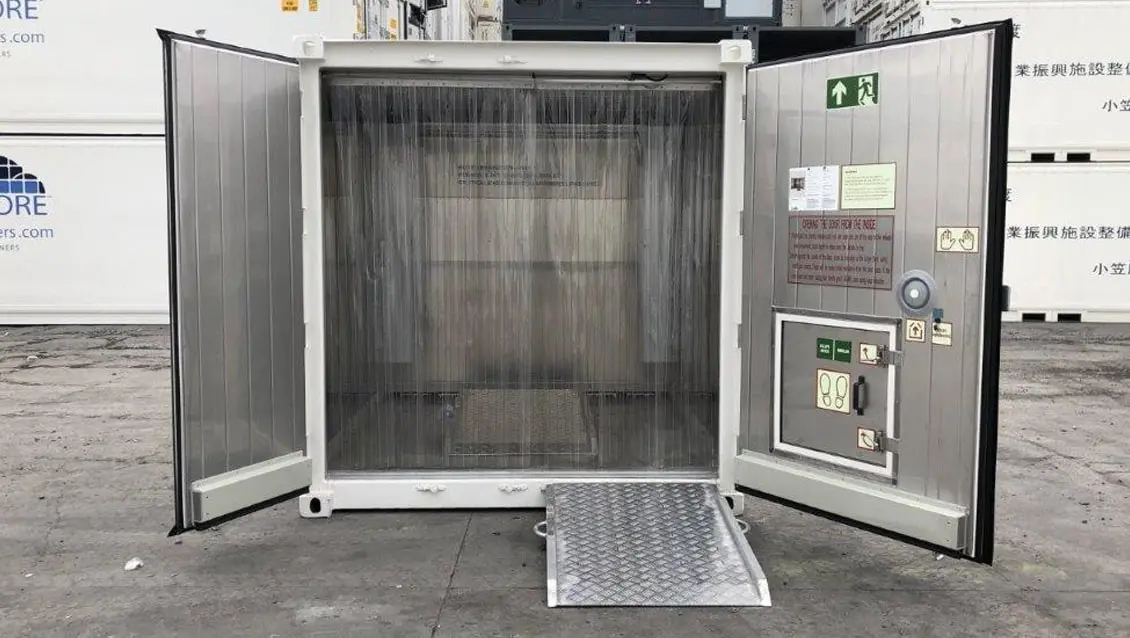Contentor refrigerado ArcticStore de 10 pés - Armazenamento refrigerado para aluguer
