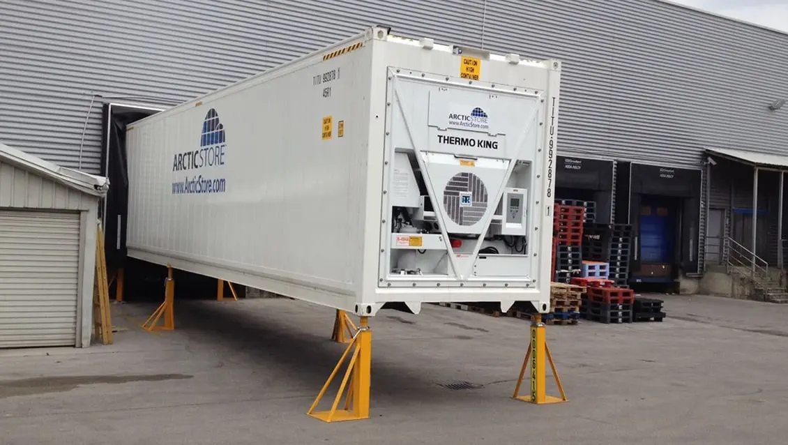 Contentores ArcticStore de 40 pés para aluguer - Armazenamento refrigerado imbatível