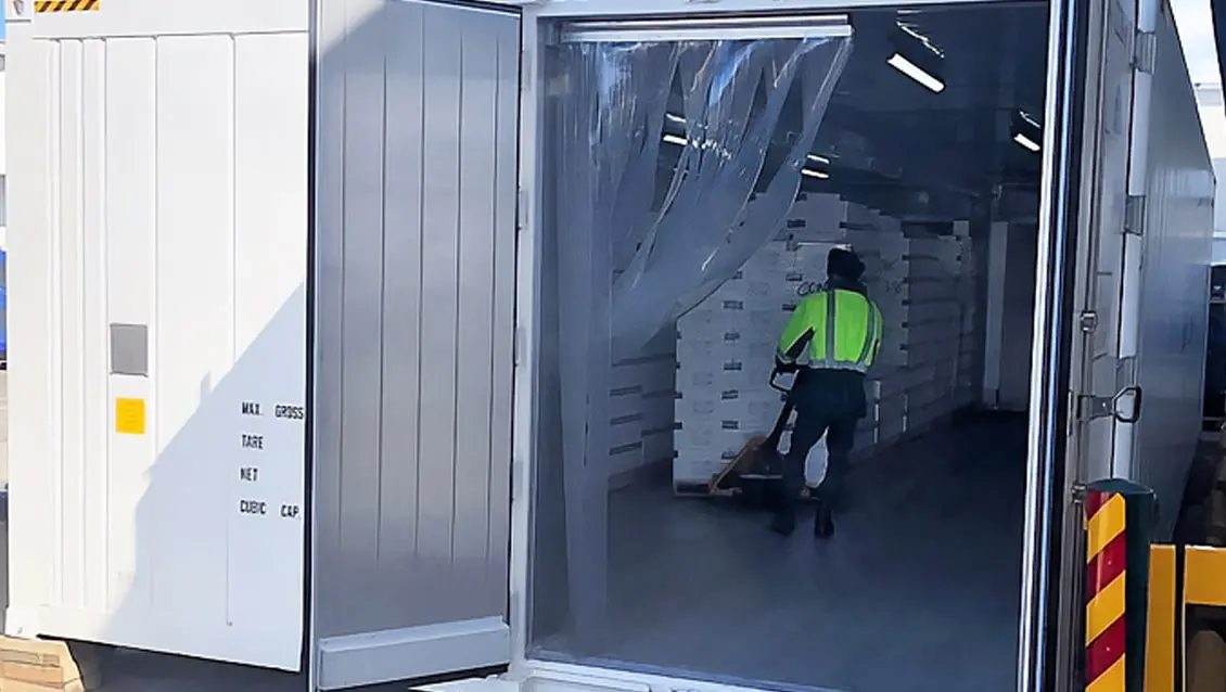 Contentores refrigerados modulares Arctic SuperStore de 20 pés para aluguer