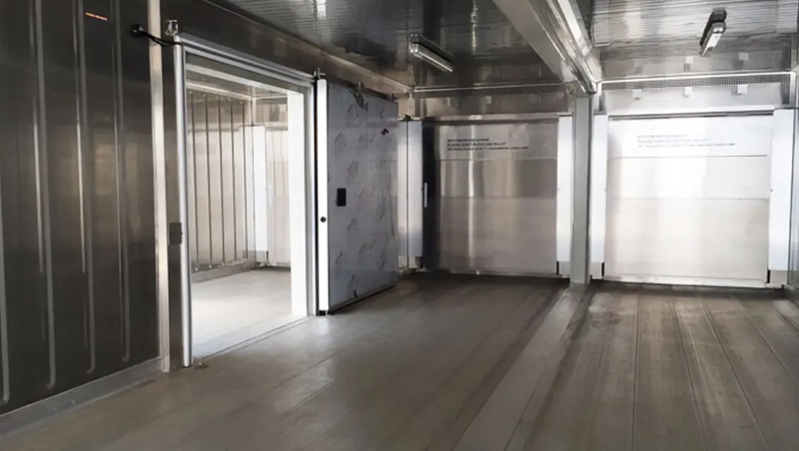 Contentores refrigerados modulares Arctic SuperStore de 40 pés - Solução de armazenamento refrigerado