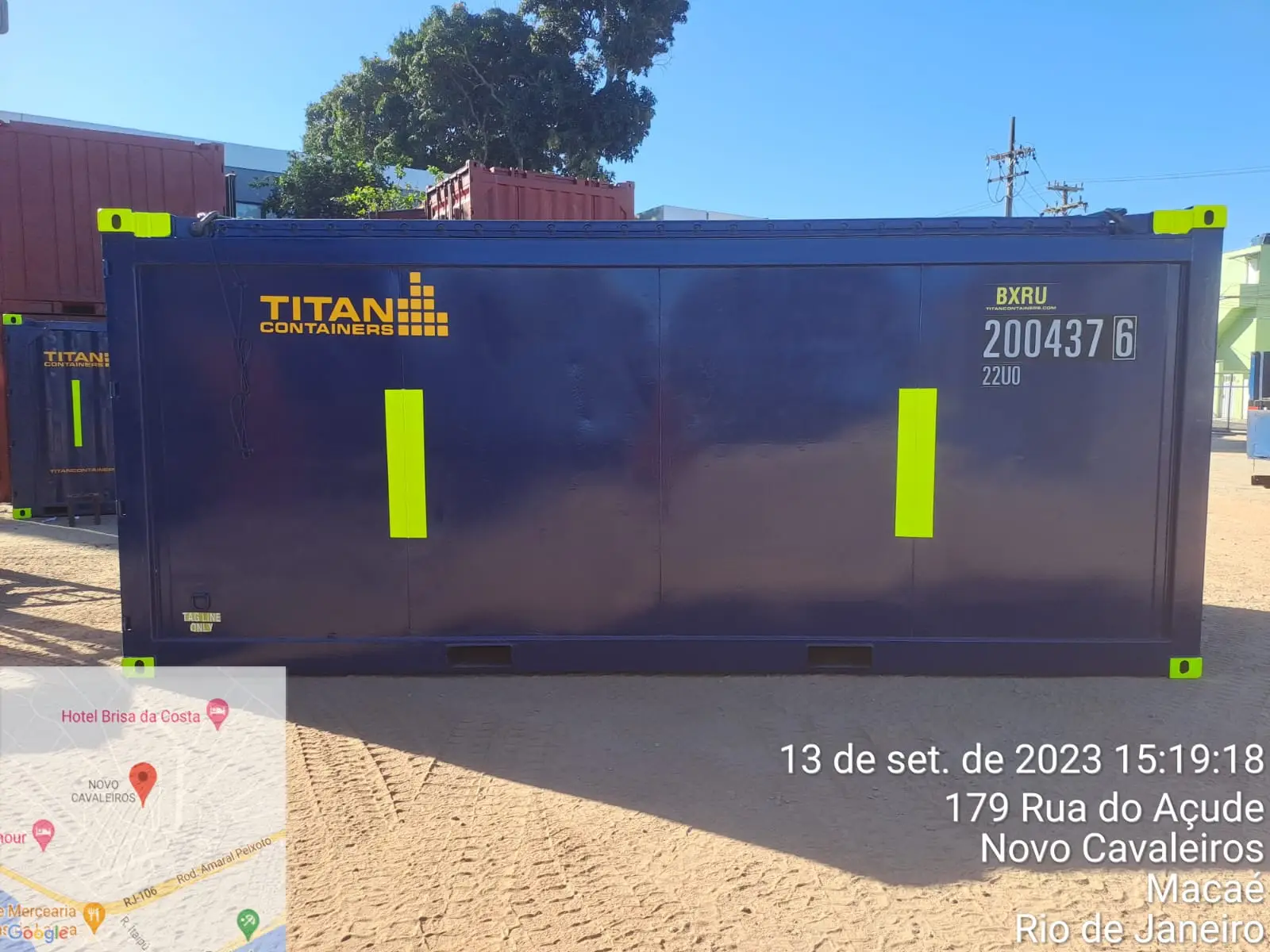 DNV Offshore 20' Open Top Container