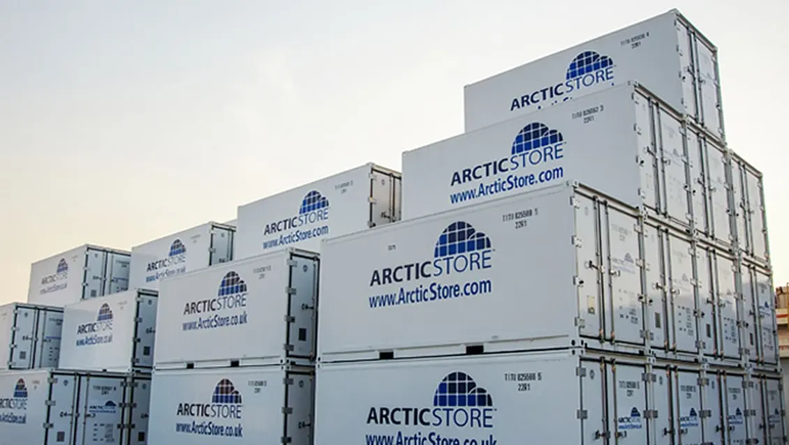 Soluções de armazenamento refrigerado ArcticStore de 20 pés para aluguel - Contêineres refrigerados