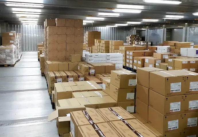 Aluguel de contêineres refrigerados modulares de armazenamento a frio SuperStore Cold