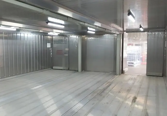 Aluguel de contêineres refrigerados modulares de armazenamento a frio SuperStore Cold