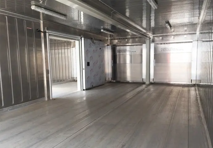 Contêineres refrigerados modulares para armazenamento a frio SuperStore para locação