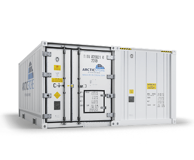 Arctic Superstore – Armazenamento a frio. Contêineres refrigerados.