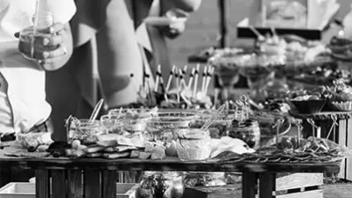Setor de eventos e serviços de buffet