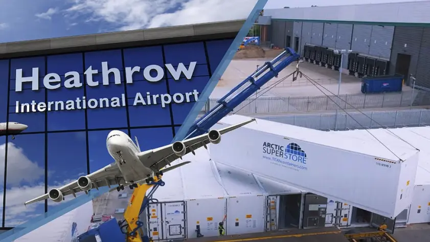 Instalação do SuperStore do Aeroporto de Heathrow – Soluções de armazenamento a frio