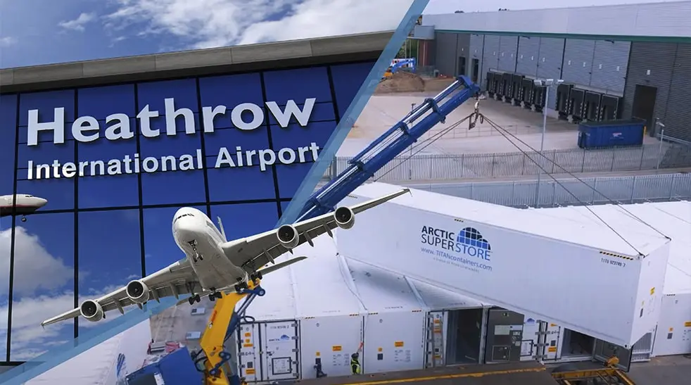 Instalação do SuperStore do Aeroporto de Heathrow – Soluções de armazenamento a frio