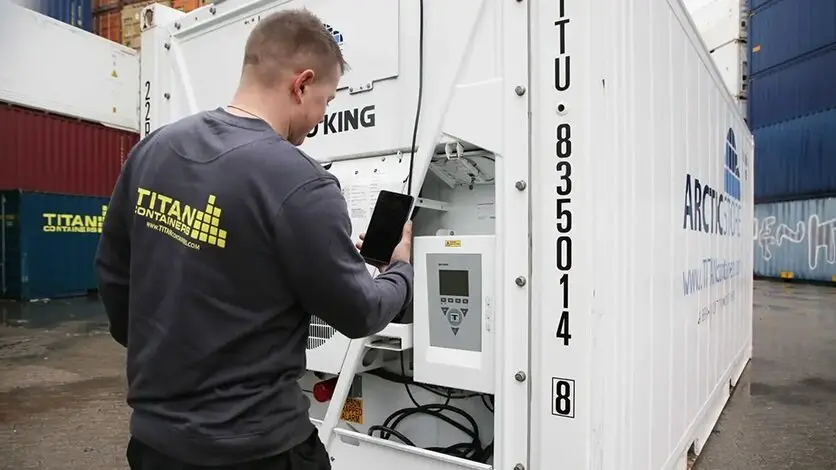 SmartArctic – armazenamento refrigerado. Locação de containers refrigerados