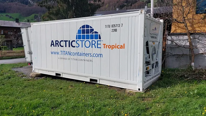 Armazenamento a frio para o setor agrícola