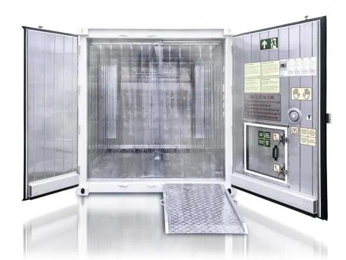 Contêineres refrigerados - Soluções de armazenamento a frio