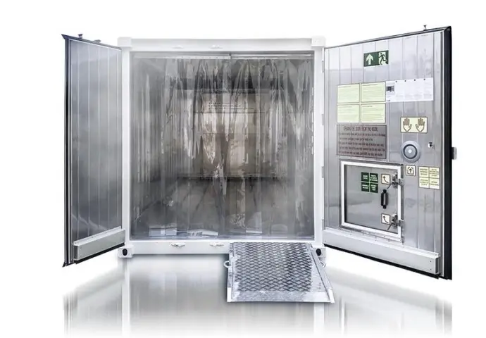 Contêineres refrigerados - Soluções de armazenamento a frio