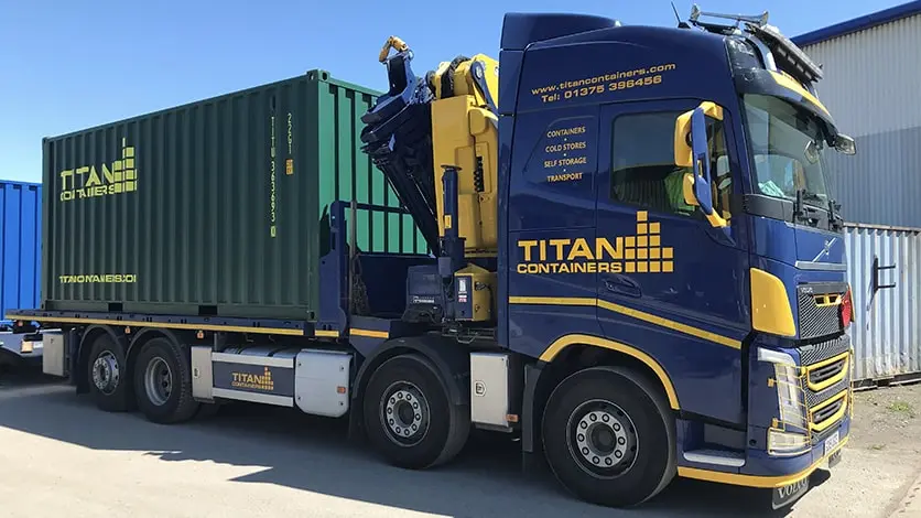 Depósitos de contêineres no Reino Unido – TITAN Containers