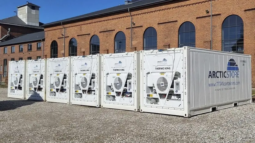 Containers refrigerados - Soluções de armazenamento refrigerado