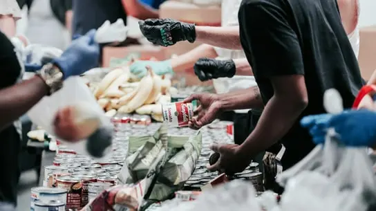 Armazenamento seguro para um banco de alimentos em Yorkshire