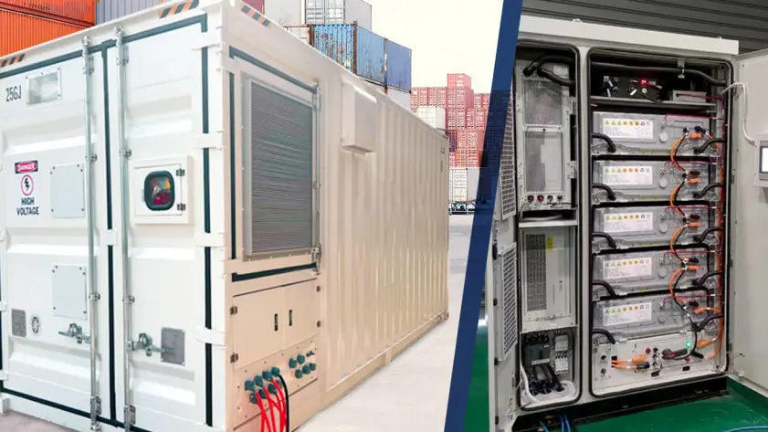 Soluções de armazenamento de energia por bateria