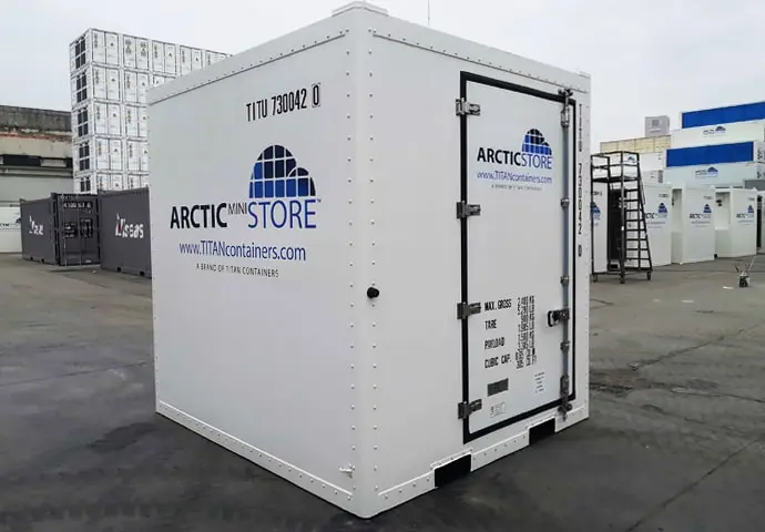 Locação de containers refrigerados portáteis ArcticMini Cold Storage