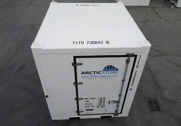 Locação de containers refrigerados portáteis ArcticMini Cold Storage