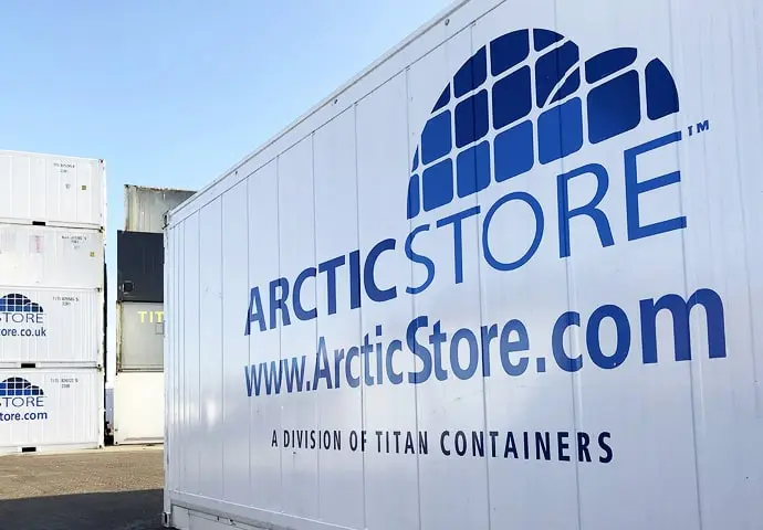 Locação de containers refrigerados para armazenagem refrigerada ArcticStore