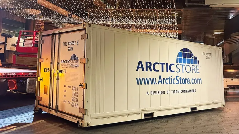 Soluções de armazenamento a frio ArcticStore para supermercados e varejo