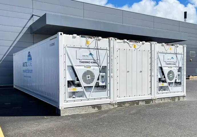 Armazenagem refrigerada SuperStore containers refrigerados modulares para contratação