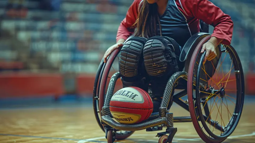 jogador de rúgbi paralímpico