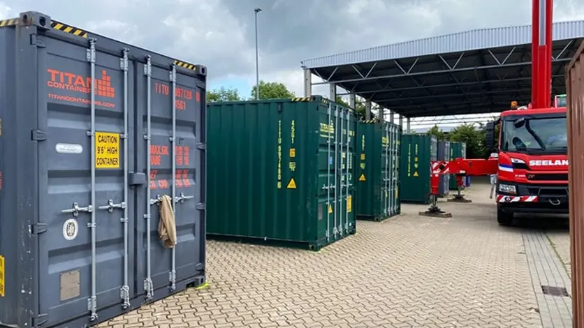 Locação de containers da TITAN BRASIL